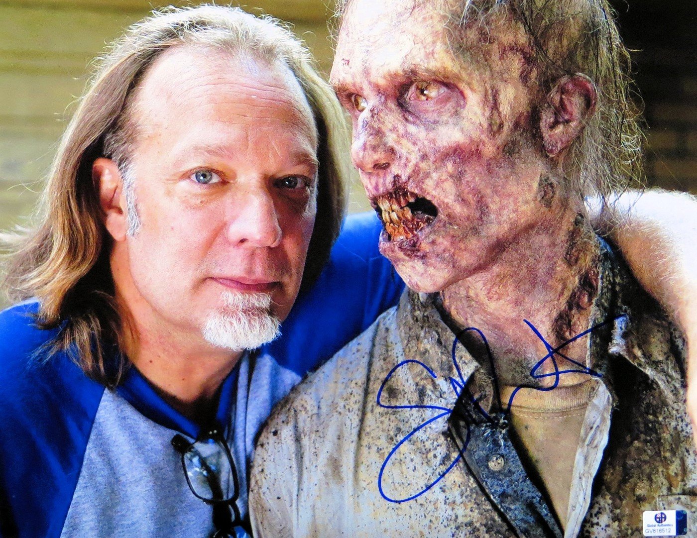 Greg Nicotero Signed Autographed 11X14 Photo - The Walking Dead Director - Limited Edition Collectible - Perfect for Horror Fans & Memorabilia Collectors