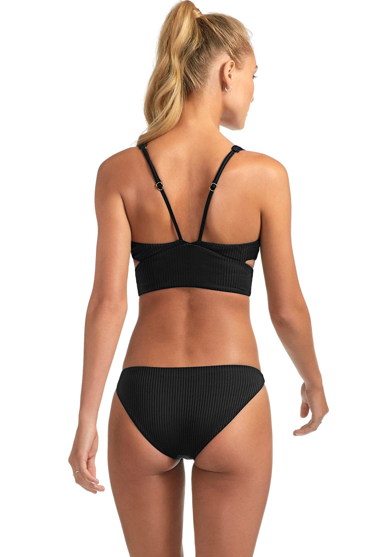 Vitamin A Women's Halter Top - Sexy Summer Beach Cover Up, Swimwear & Bikini Cover, Boho Chic Vacation Outfit for Pool Party, Music Festival, and Tropical Getaways