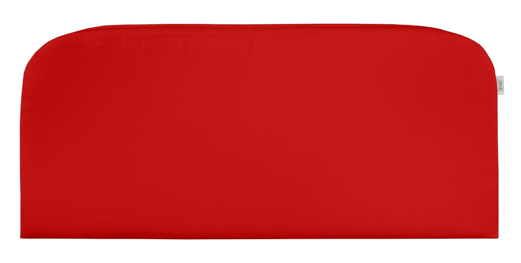 Sunbrella Canvas Red Foam Wicker Loveseat Cushion - Waterproof Outdoor Patio Furniture Cushion for Sofa, Chair, and Bench - Perfect for Garden, Poolside, and Deck Use