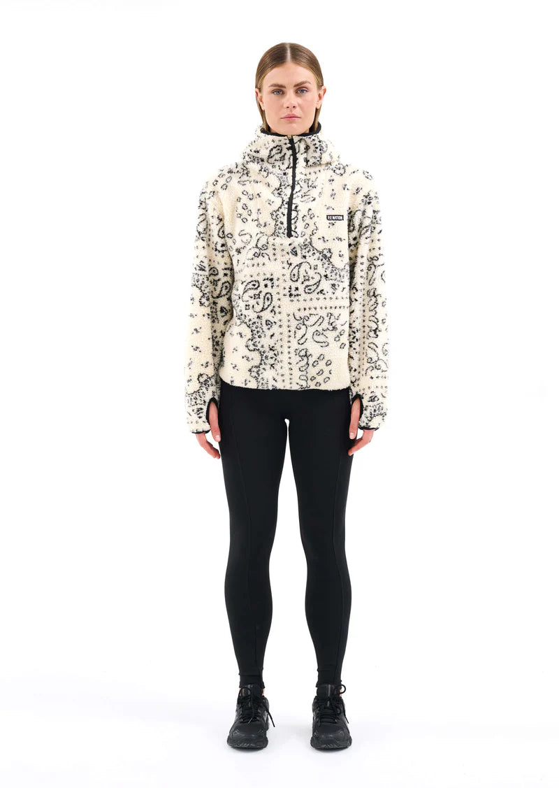 Stylish ANDORRA HOODIE in Trendy Bandana Print - Perfect for Casual Outfits, Streetwear Fashion, and Cozy Loungewear