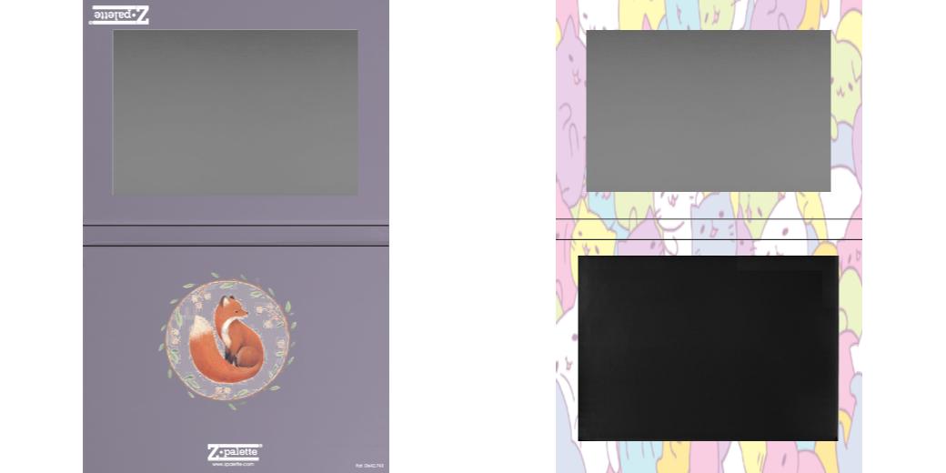 Custom Extra Large Z Palette - Magnetic Makeup Palette for Eyeshadows & Blush - Perfect for Travel & Professional Makeup Artists