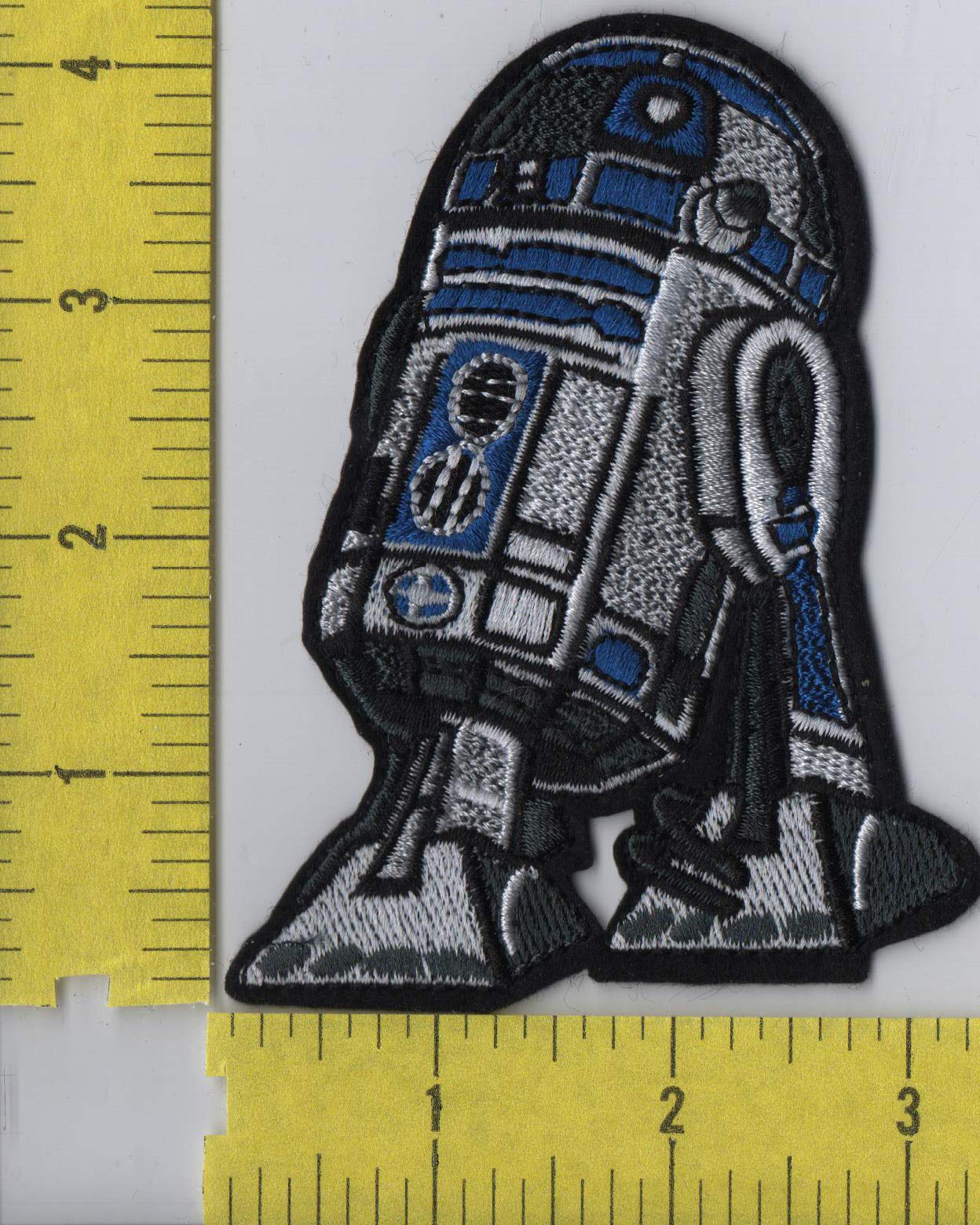 Star Wars ESB R2-D2 Iron On Patch for Jackets & Bags - Perfect for Cosplay, Costumes & DIY Crafts