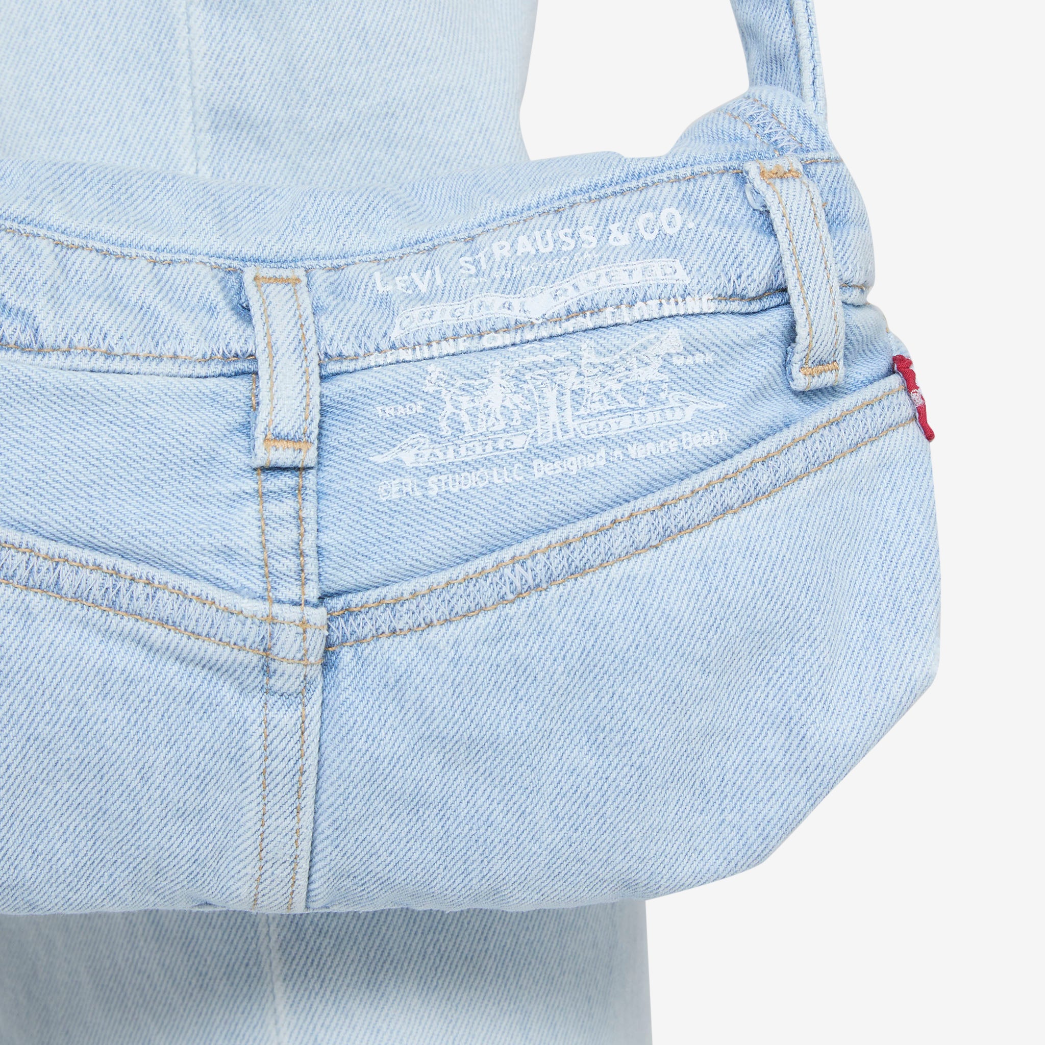 Levi's Blue Denim Purse for Women - Stylish Crossbody Bag for Everyday Use, Travel & Casual Outings