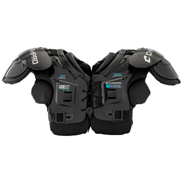 Youth Football Shoulder Pads for Boys - Champro Gauntlet 1 Protective Gear | Ideal for Tackle Football Practice & Games