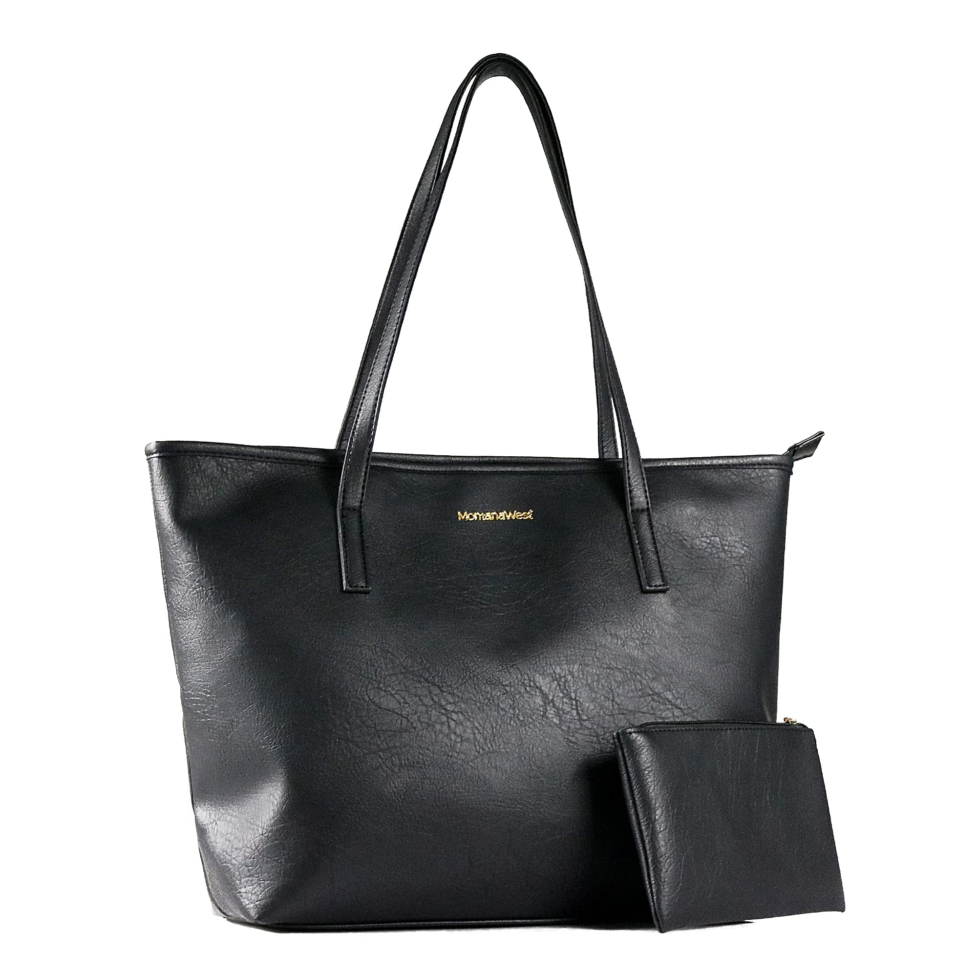 Montana West Vegan Leather Tote Bags for Women - Stylish Top Handle & Shoulder Handbags | Perfect for Work, Travel & Everyday Use