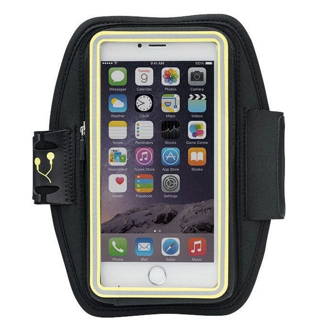 NATHAN SonicStorm Smartphone Carrier - Waterproof & Secure Phone Holder for Running, Hiking & Outdoor Activities
