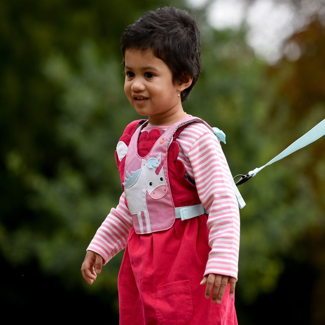 Littlelife Unicorn Toddler Safety Harness - Adjustable Walking Reins for Kids 1-3 Years | Hands-Free Leash for Outdoor Adventures, Shopping & Travel