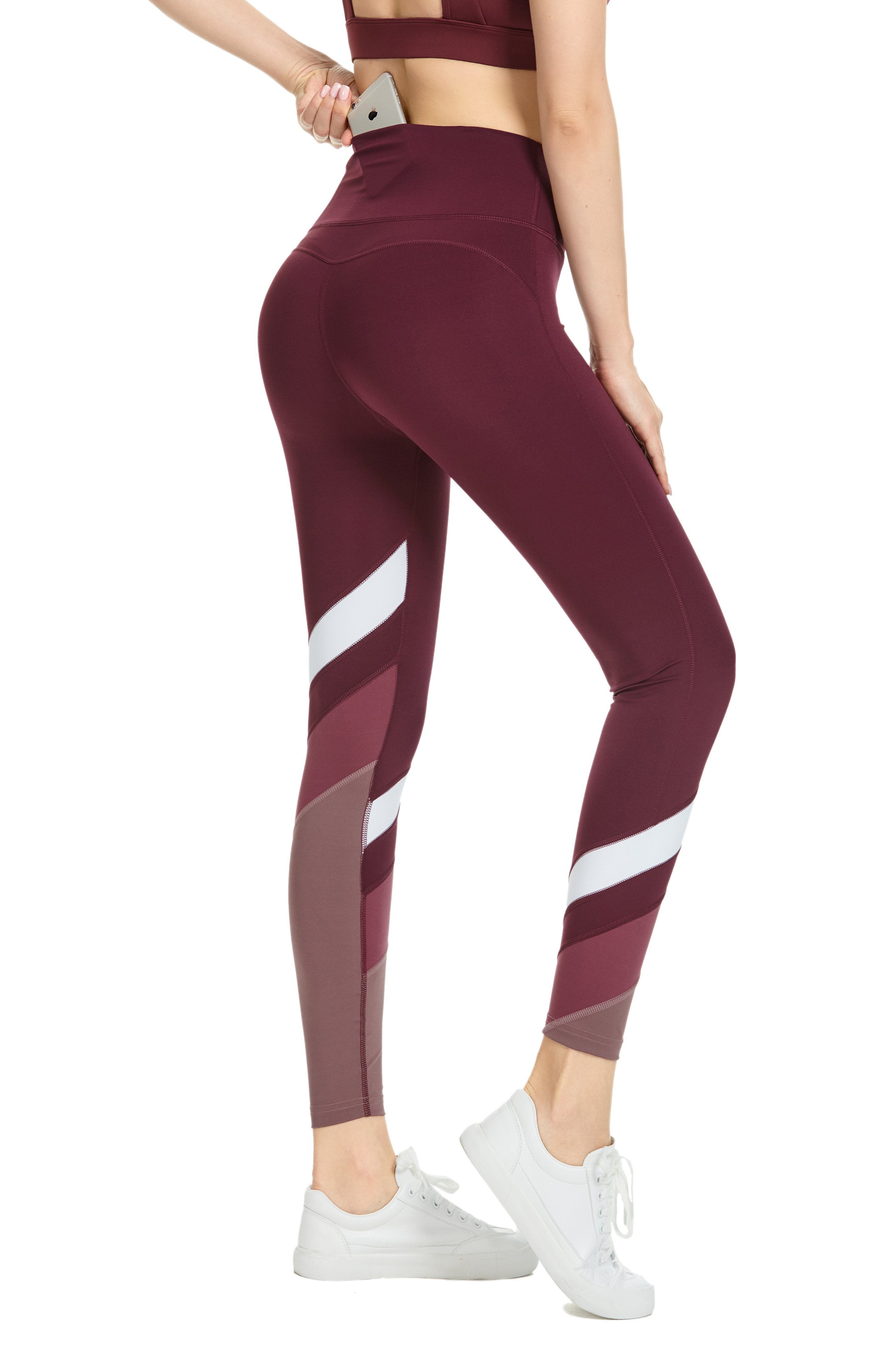 Buttery Soft Tights Leggings 90307 - High Waisted Yoga Pants for Women, Comfortable Stretchy Workout Leggings - Perfect for Yoga, Gym, Running & Lounge Wear
