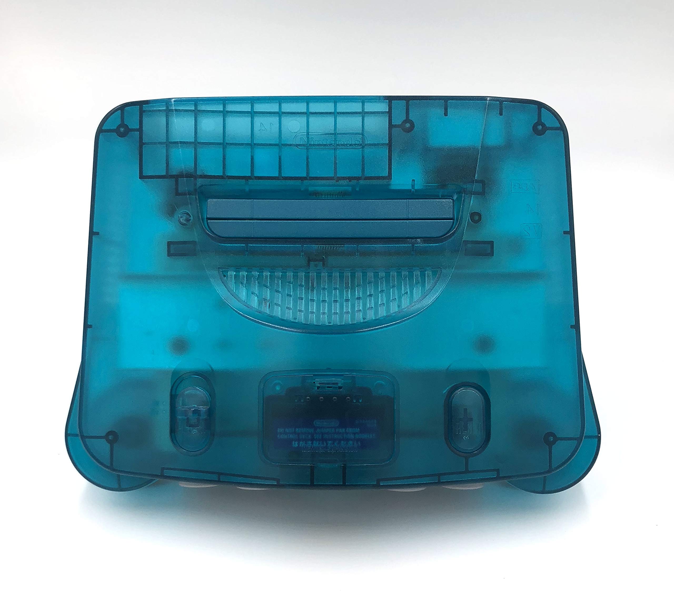 Refurbished Nintendo 64 Ice Blue Gaming Console - Classic N64 System with Controller - Perfect for Retro Gaming & Collectors