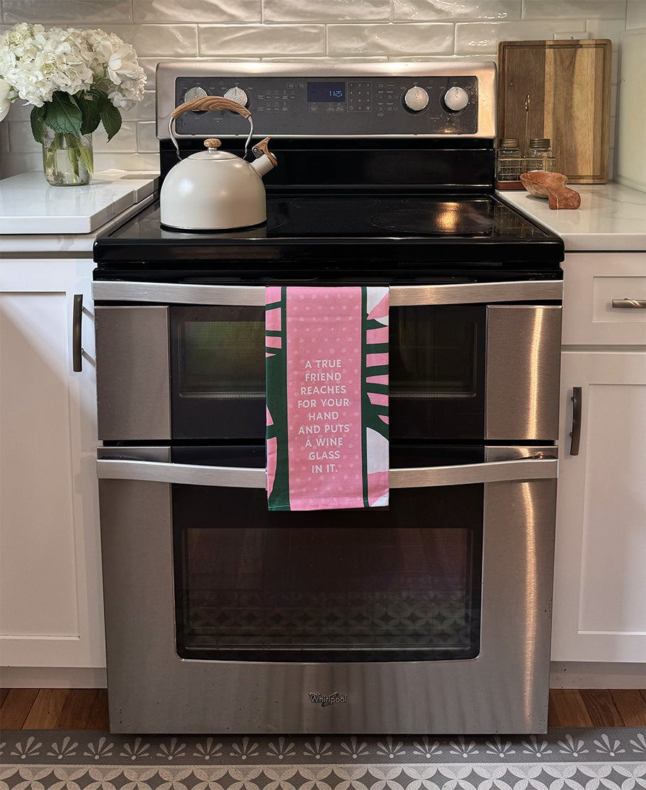 True Friend Dish Towel - Premium Absorbent Kitchen Towels for Drying Dishes, Cleaning & Decor - Perfect for Home, Restaurant & Gift Use