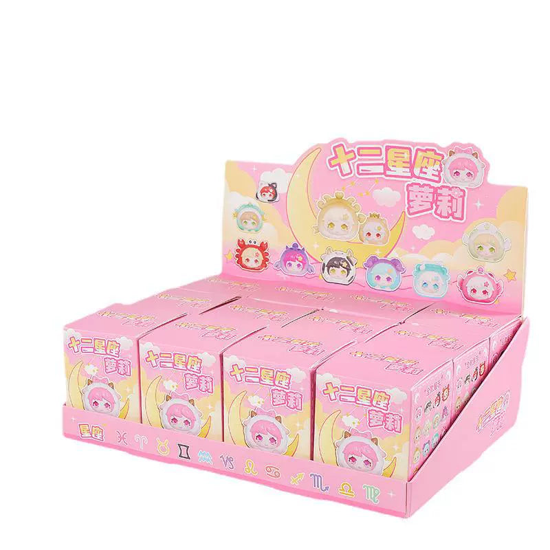 LOLI Zodiac Series Blind Box Collectible Figures - Cute Animal Zodiac Surprise Toys for Kids & Adults - Perfect for Gifts, Party Favors, and Home Decor