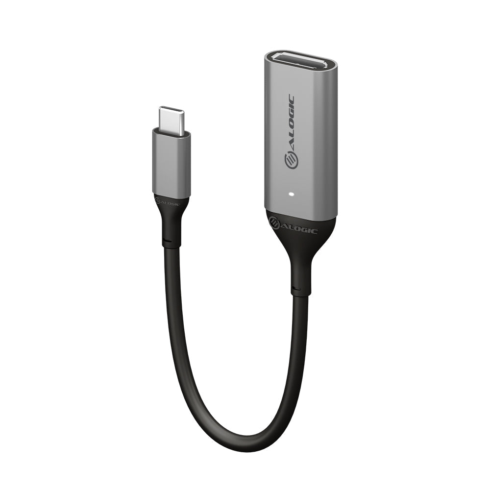 Ultra Slim 15cm USB C to DisplayPort Adapter - 4K 60Hz Support - Compatible with MacBook, Dell, HP, Lenovo for Home Office & Gaming Monitors