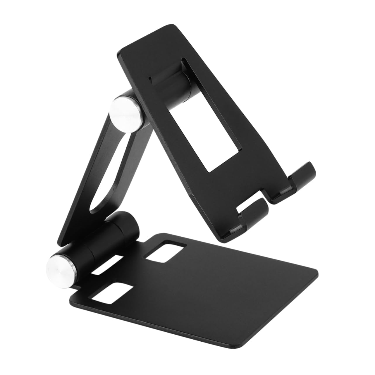 NOLITOY 2 Pack Foldable Tablet & Phone Stand Holder - Universal Adjustable Desktop Stand for iPhone, iPad, Samsung - Portable & Space-Saving Design for Home, Office, Travel & Video Watching