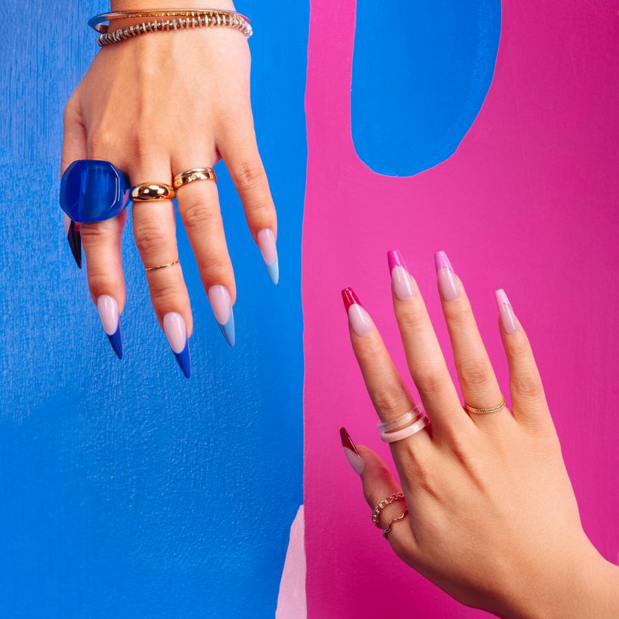 Apres French Manicure Ombre Series Gel Nail Polish - Poppy'N Party Edition | Long-Lasting Salon-Quality Gel Polish for DIY Nails & Professional Manicures | Perfect for Parties, Weddings & Special Occasions