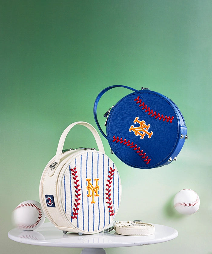 MLB New York Mets Mini Canteen Crossbody Bag for Women & Men - Stylish Baseball Fan Accessory for Game Day, Travel & Everyday Use