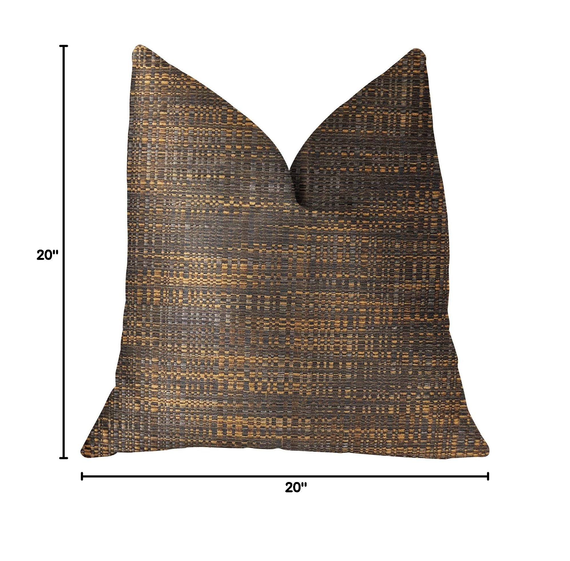 Plutus Ophelia Luxury Throw Pillow 20x20 Inches - Soft Decorative Cushion Cover for Sofa, Bed, Living Room - Premium Home Decor Accent Pillow for Modern Interior Design