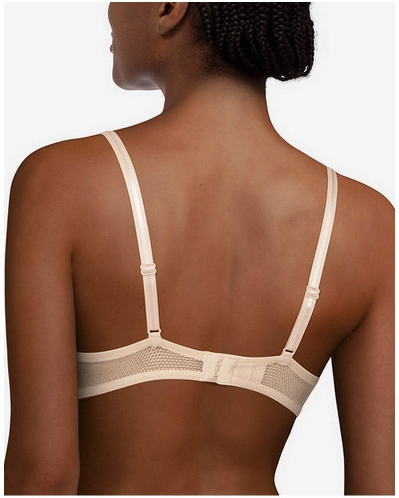 Chantelle Women's Day to Night Lace Unlined Demi Bra - Comfortable Seamless Underwire Bra for Everyday Wear, Work & Special Occasions