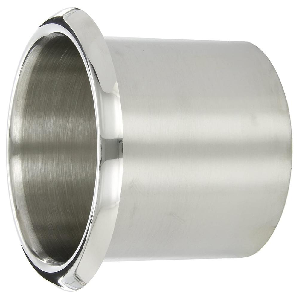 Bobrick B529 Circular Counter Top Waste Chute - Bright Polish Stainless Steel for Commercial Kitchens & Food Service Areas