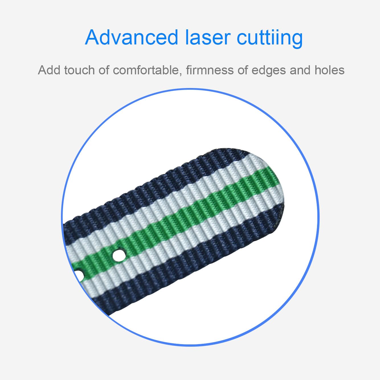 Premium Nylon Watch Band Replacement - 10mm to 20mm Width Options (10/12/13/14/15/16/17/18/20mm) - Durable Lightweight Watch Strap for Apple Watch, Garmin, Fitbit & More - Perfect for Sports, Workouts & Everyday Wear