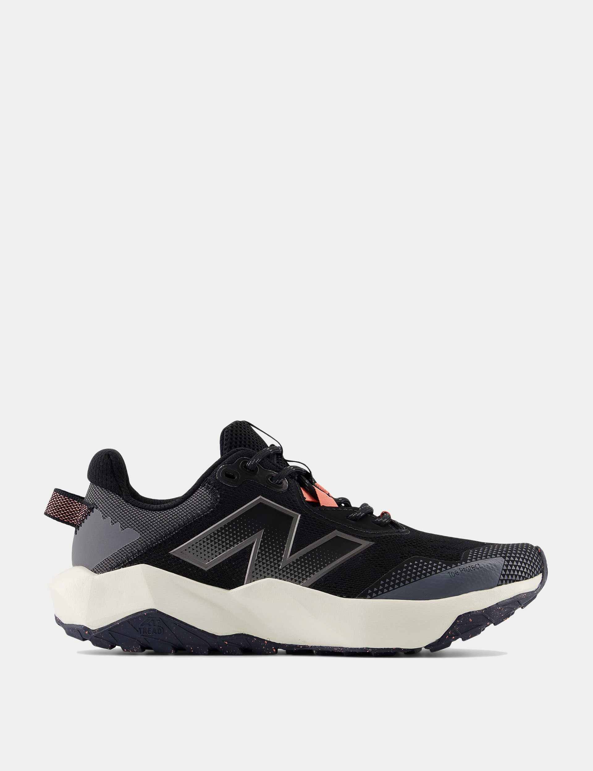 DynaSoft Nitrel v6 Running Shoes for Men & Women - Black/Castlerock - Trail Running, Hiking & Outdoor Activities