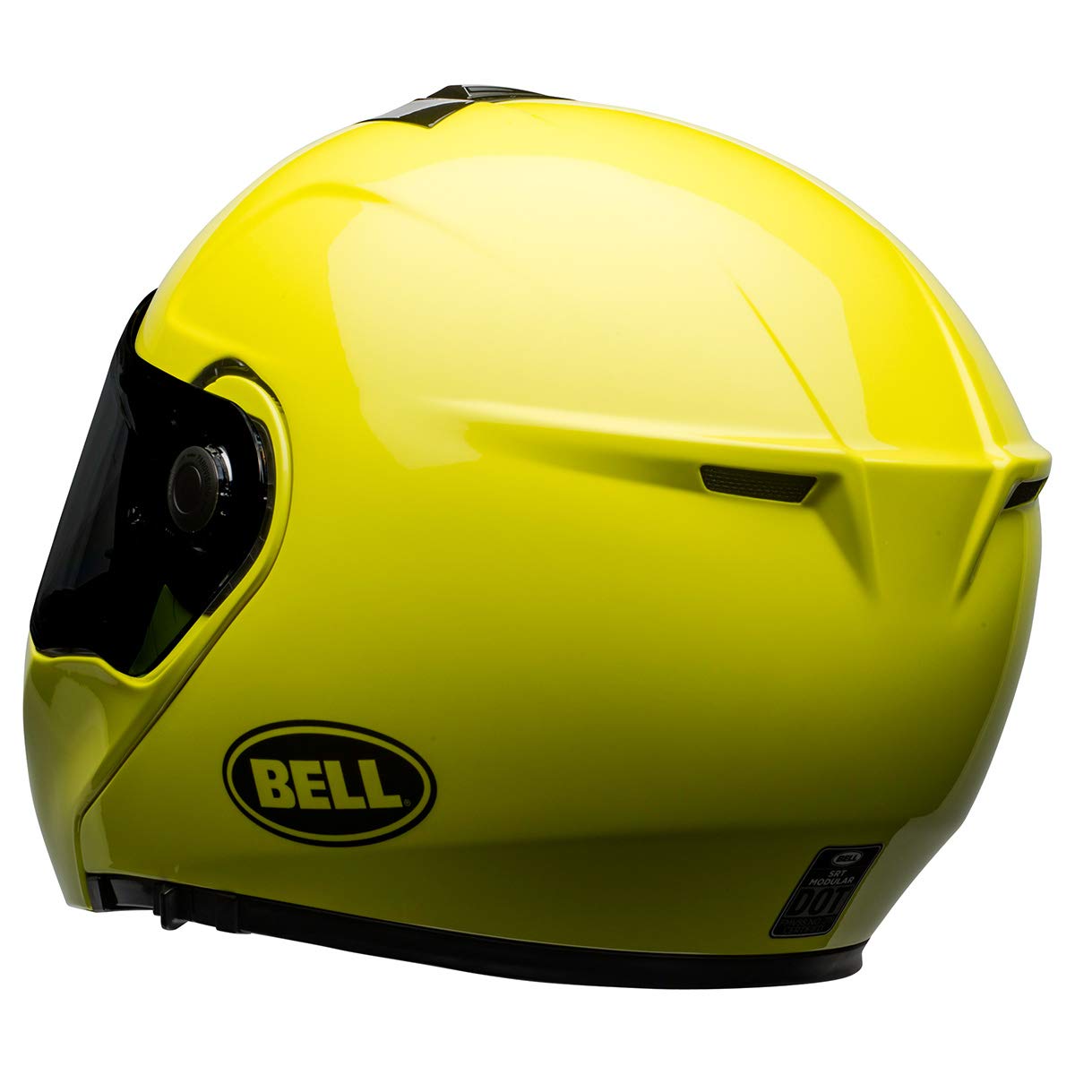 BELL SRT Modular Helmet - High Visibility Gloss Finish (Small) - DOT Certified Motorcycle Helmet for Safe Riding - Perfect for Commuting, Touring & Adventure Motorcycles