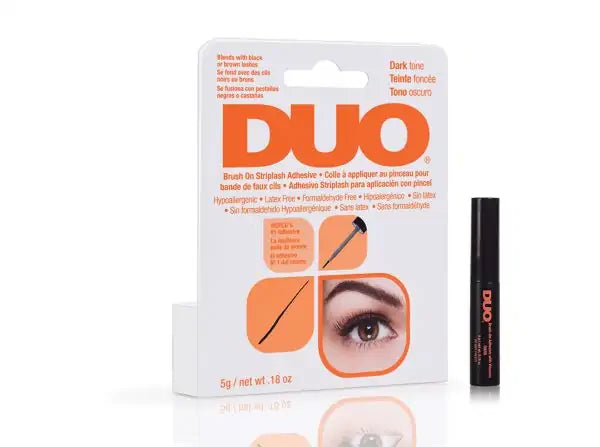 Ardell DUO Brush on Lash Adhesive - Professional False Eyelash Glue for Flawless Application | Perfect for Daily Wear, Special Occasions & Makeup Artists