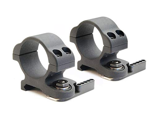Ultra-Low QD Mount Rings LT719 - Quick Detach Scope Mount for Rifles - Perfect for Hunting, Tactical Shooting & Outdoor Adventures