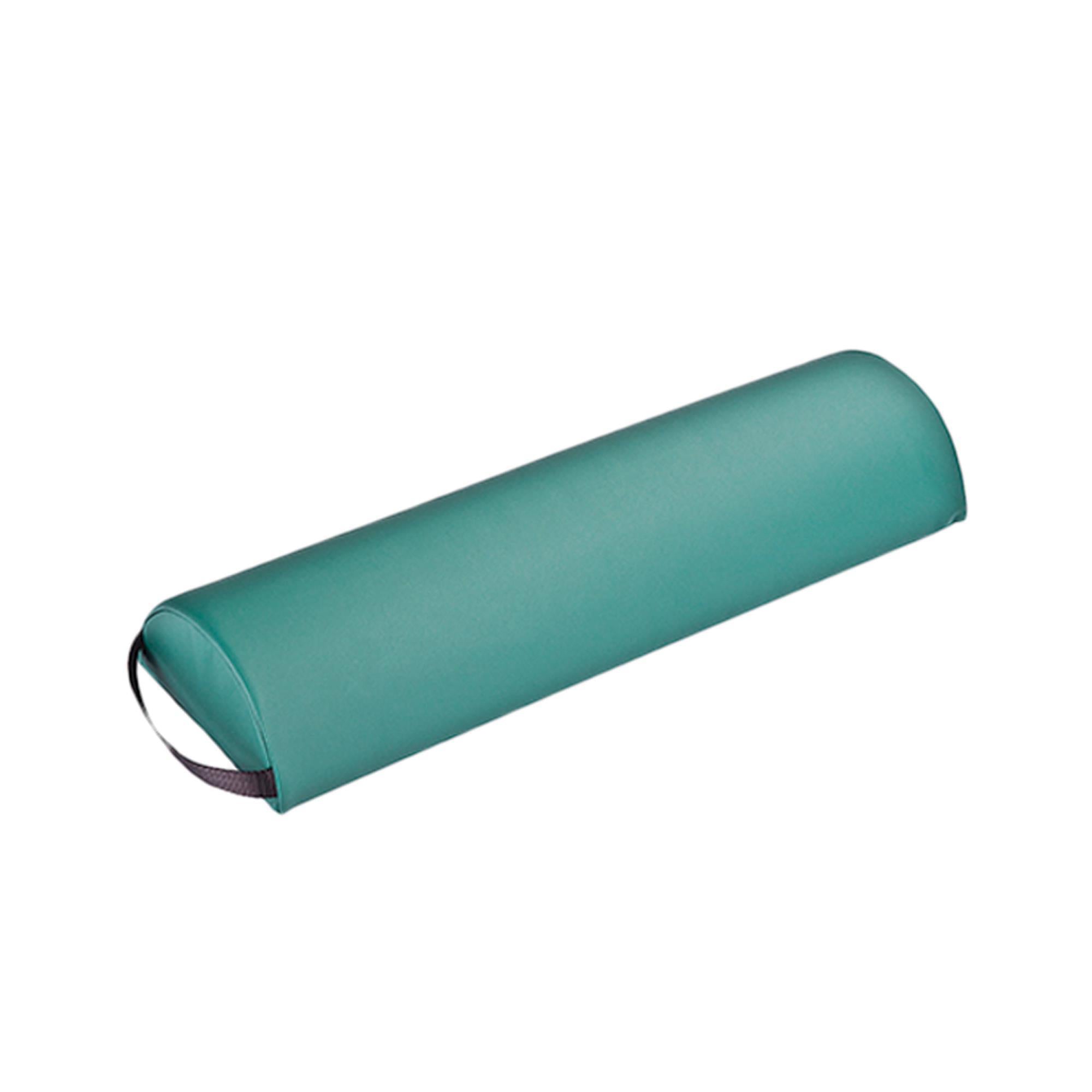 Earthlite Jumbo Half Round Bolster - Premium Yoga Pillow for Support & Comfort - Ideal for Yoga, Meditation & Relaxation at Home or Studio