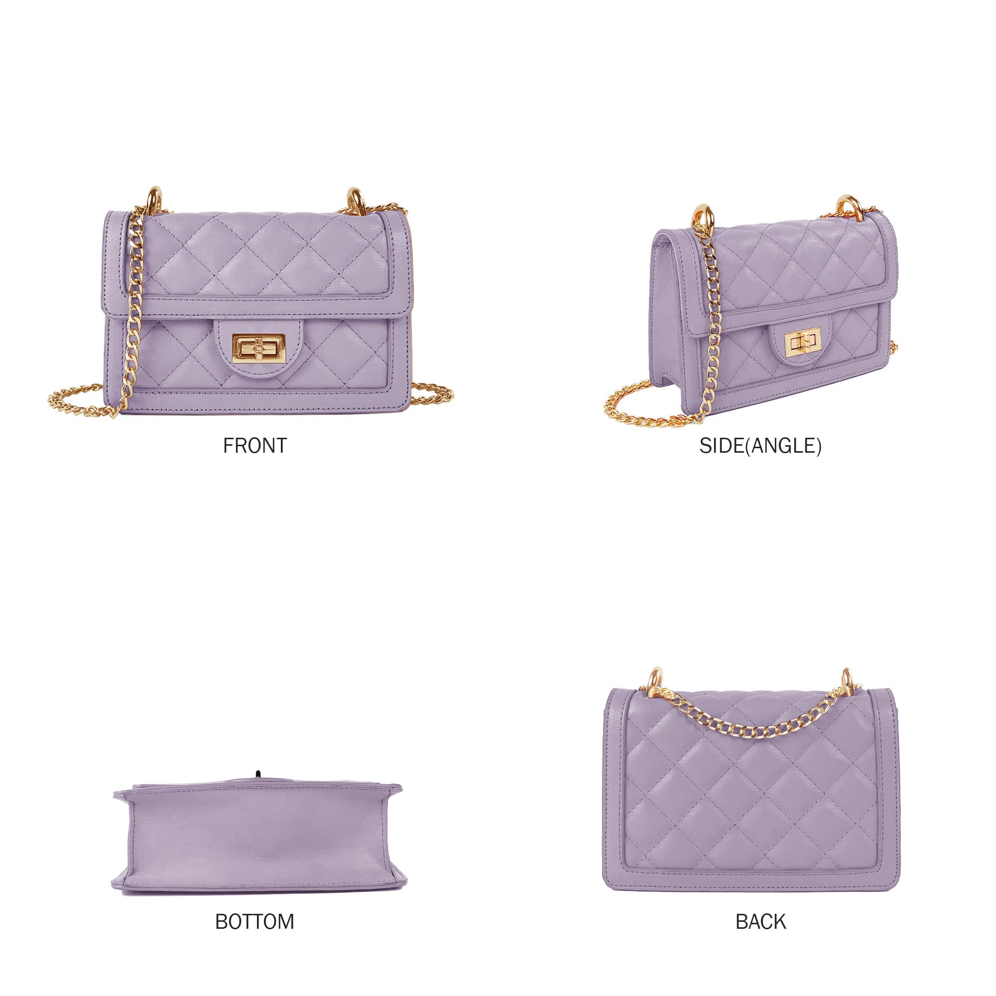 Trendy SG SUGU Quilted Crossbody Bag for Women - Mini Shoulder Purse with Phone Wallet Pocket | Perfect for Daily Use, Shopping & Travel Accessories