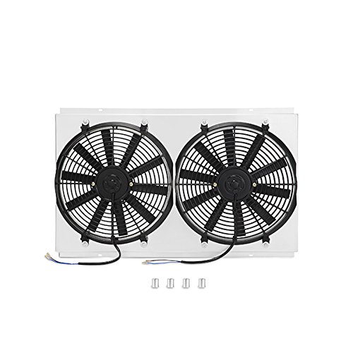 Mishimoto MMFS-CHE-68 Performance Aluminum Fan Shroud for 1968-1972 Chevrolet Chevelle - Silver | High-Performance Cooling Upgrade for Classic Muscle Cars & Hot Rods