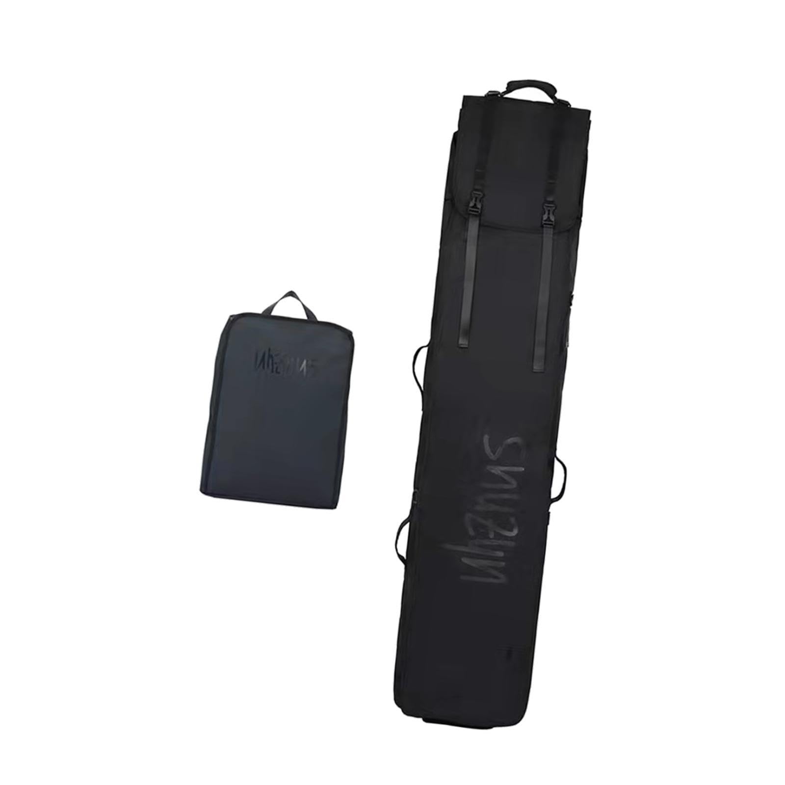 Premium Ski and Snowboard Travel Bag Combo - Waterproof Wheeled Ski Carrier with Boot Storage for Easy Transport - Perfect for Air Travel, Mountain Trips & Snow Sports Gear Protection