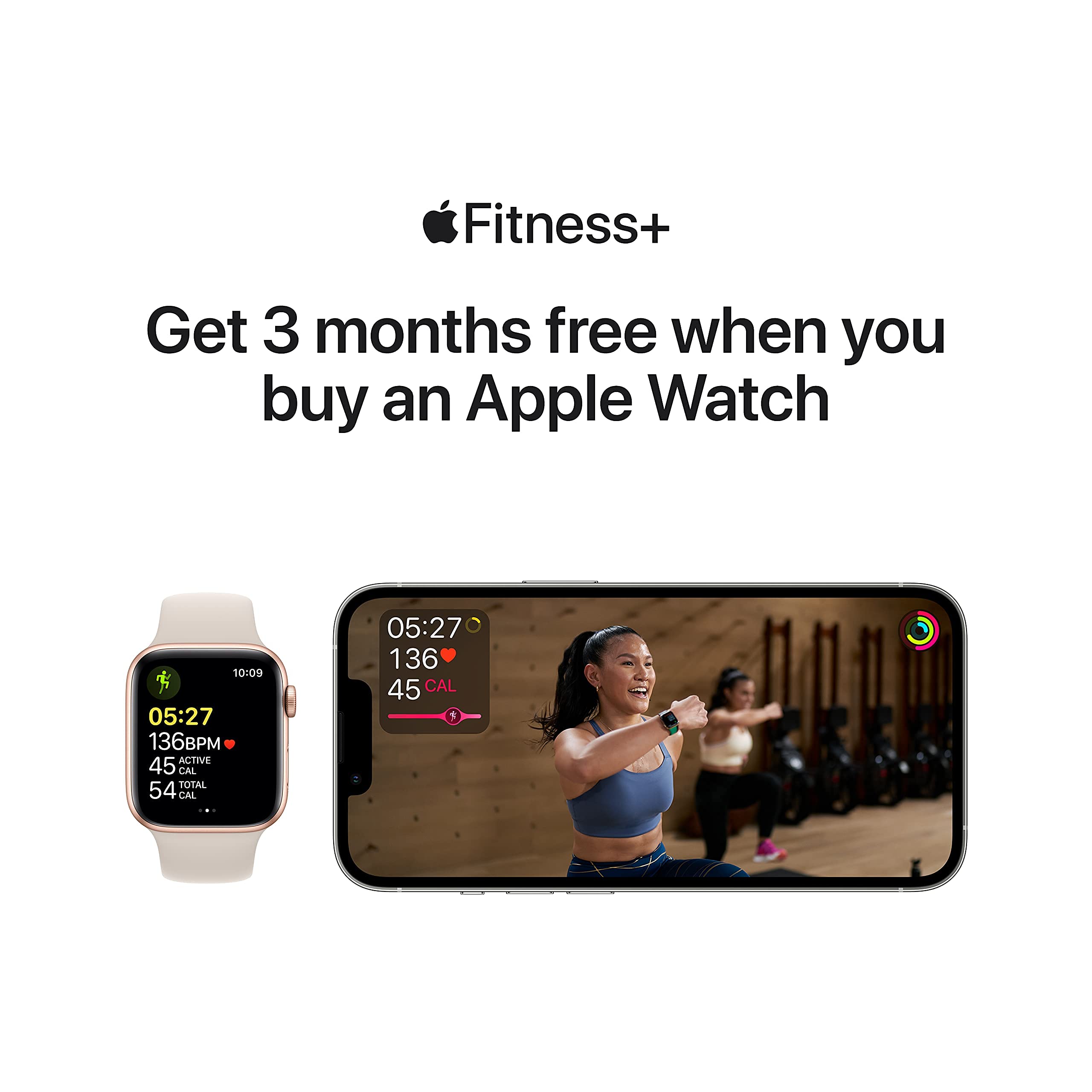 Apple Watch SE (GPS + Cellular, 40mm) - Gold Aluminum Case with Maize/White Sport Band - Certified Refurbished | Perfect for Fitness Tracking, Calls & Notifications on the Go