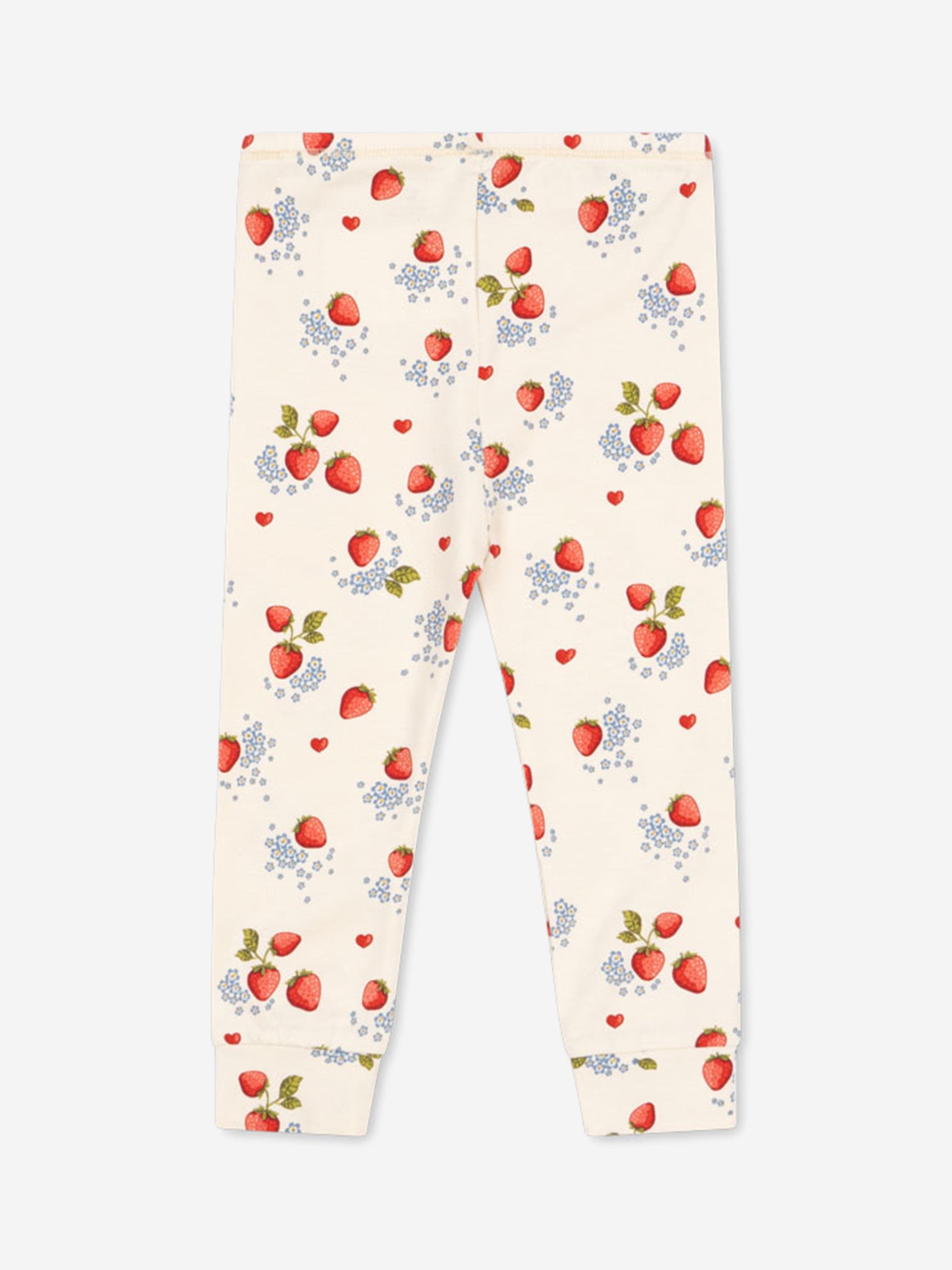 Baby Girls' Marmalade Basic Pants in Ivory - Soft Cotton Casual Trousers for Toddler Playtime & Everyday Wear