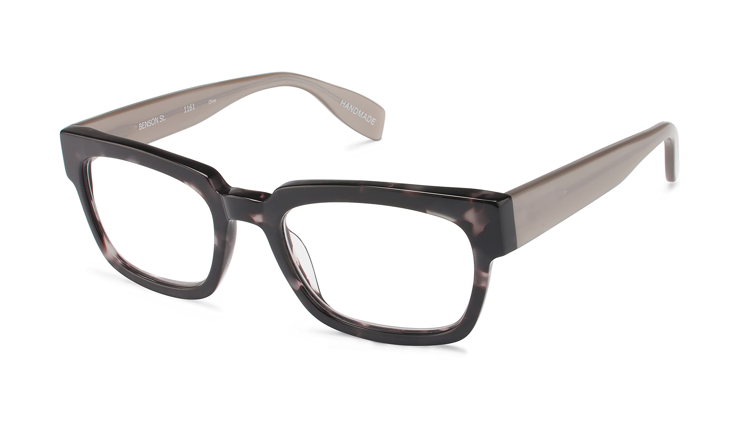 Scojo New York Benson Street Reading Glasses - Handmade Scratch-Resistant Readers for Women & Men - Perfect for Reading, Computer Work & Daily Use