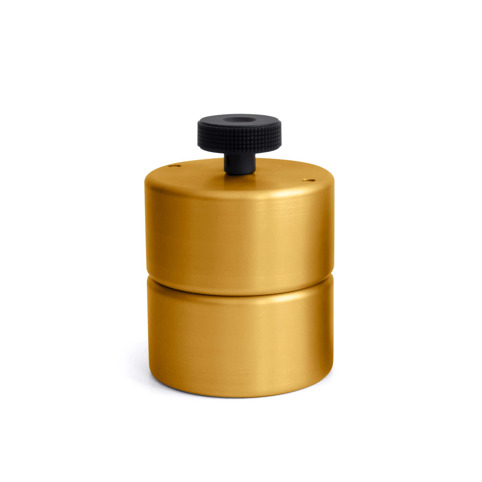 Premium 70mm Ice Ball Maker - High-Quality Aerospace Grade Aluminum with Gold Finish for Cocktails, Whiskey & Bourbon Drinks - Perfect for Home Bars & Entertaining