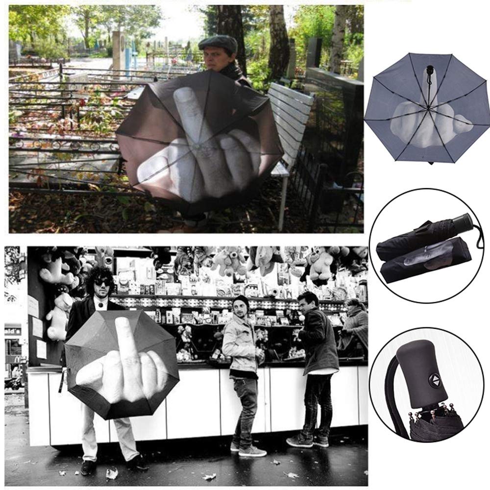 Automatic Folding Windproof Umbrella with 8 Metal Ribs - UV Protection & Strong Frame for Rain & Sun - Compact & Portable for Commute, Travel & Outdoor Activities