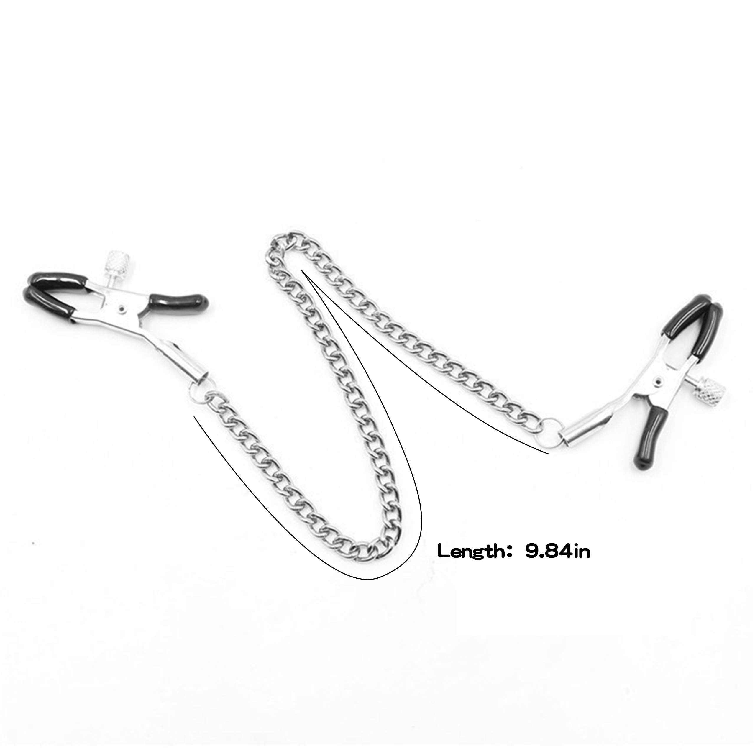 Frodete Adjustable Stainless Steel Body Chain with Clips - Non-Piercing Body Jewelry for Women | Perfect for Festivals, Parties & Boudoir Photography