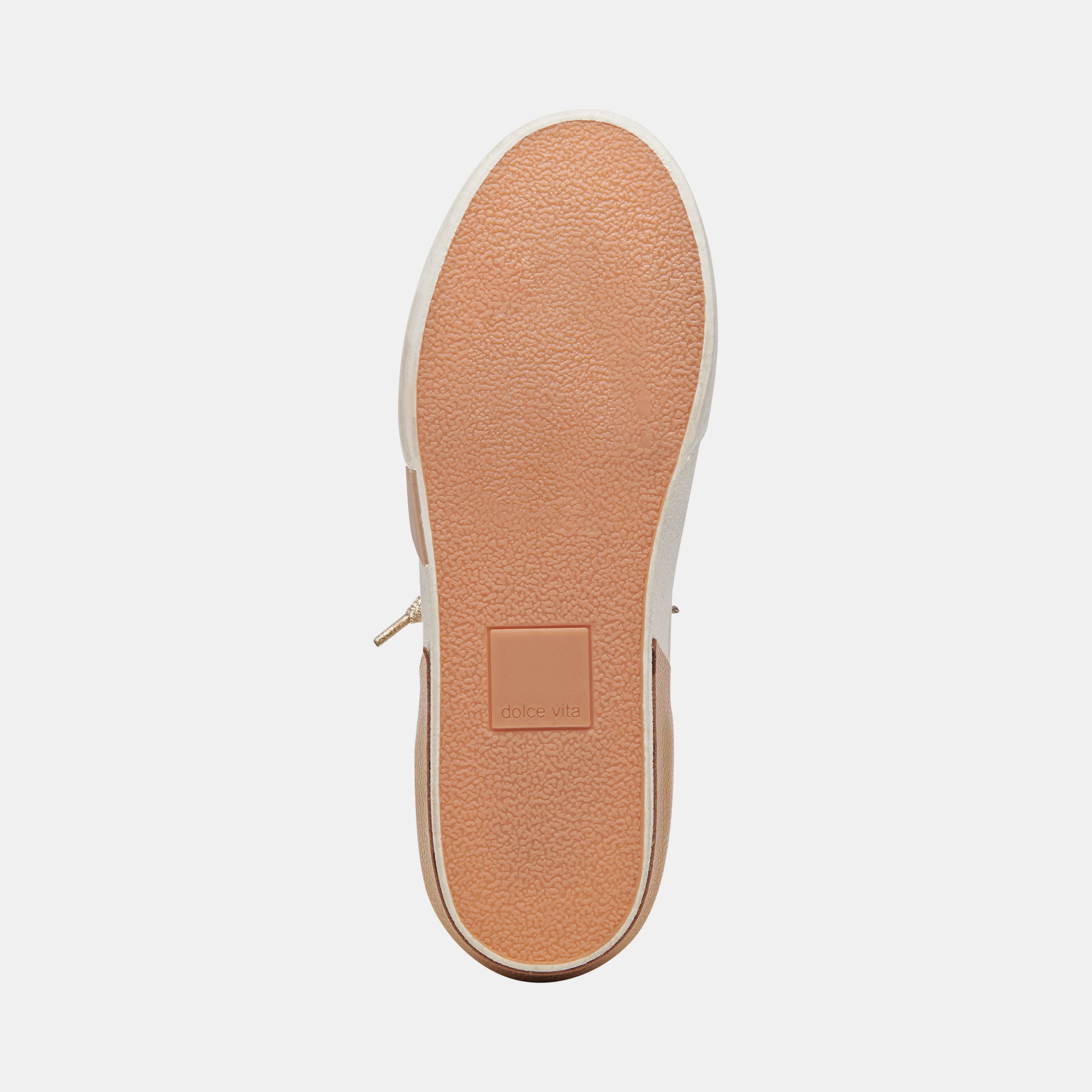 ZINA Women's Gold Leather Sneakers - Fashionable Comfortable Walking Shoes for Casual Outfits & Daily Wear