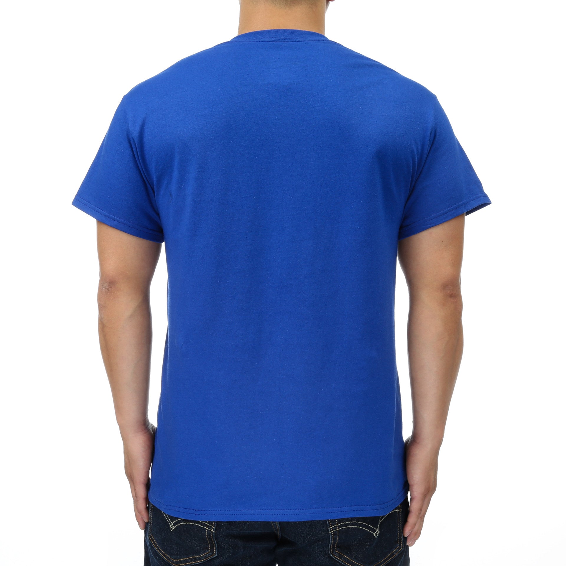 Majestic Dodgers Wordmark Tee - Deep Royal Blue Baseball T-Shirt for Men - Officially Licensed MLB Fan Apparel - Perfect for Game Day, Casual Wear & Sports Events