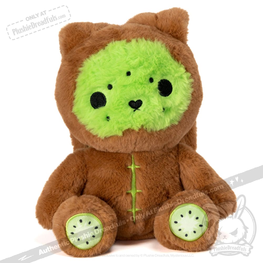 Plushie Dreadfuls Kiwi Rabbit Stuffed Animal Toy - Soft Cute Bunny Plush for Kids, Gift & Home Decor