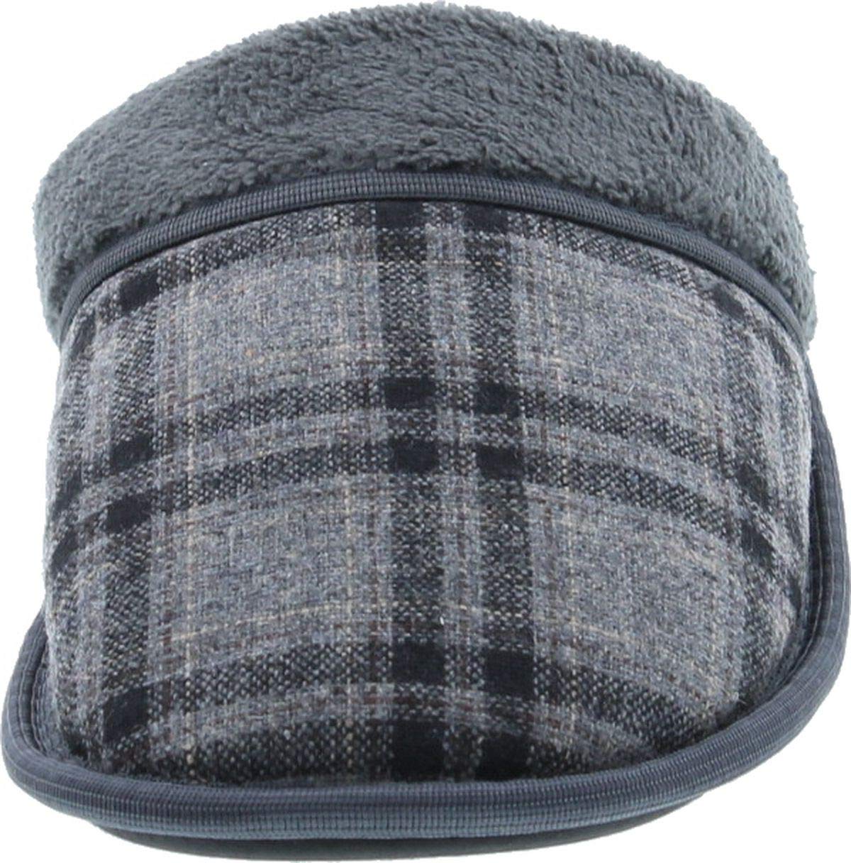 Men's Plaid Flannel Slippers - Soft & Warm House Shoes for Indoor Comfort - Perfect for Winter, Lounging, and Cozy Home Relaxation