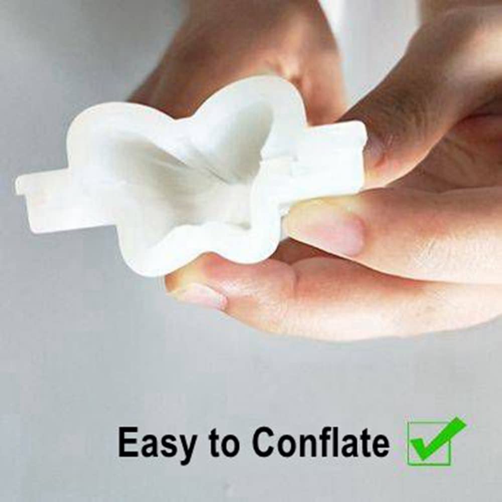 Snowflake Tube Column Silicone Soap Mold - Heart Shape Candle & Soap Making Kit - DIY Craft Supplies for Bath Bombs, Wedding Favors, and Holiday Gifts