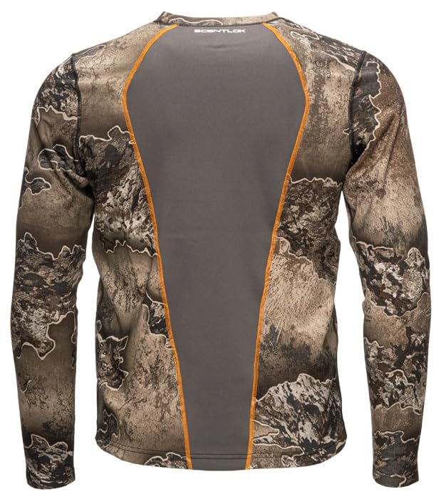 ScentLok ClimaFleece BaseSlayers Midweight Thermal Base Layer Shirt for Men & Women - Warm Hunting Underwear for Cold Weather & Outdoor Activities