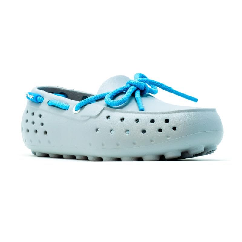 **People Footwear Kids' Boat Shoes - Lightweight Waterproof Slip-On Loafers for Boys & Girls | Non-Slip Comfort for Beach, Pool & Outdoor Activities**