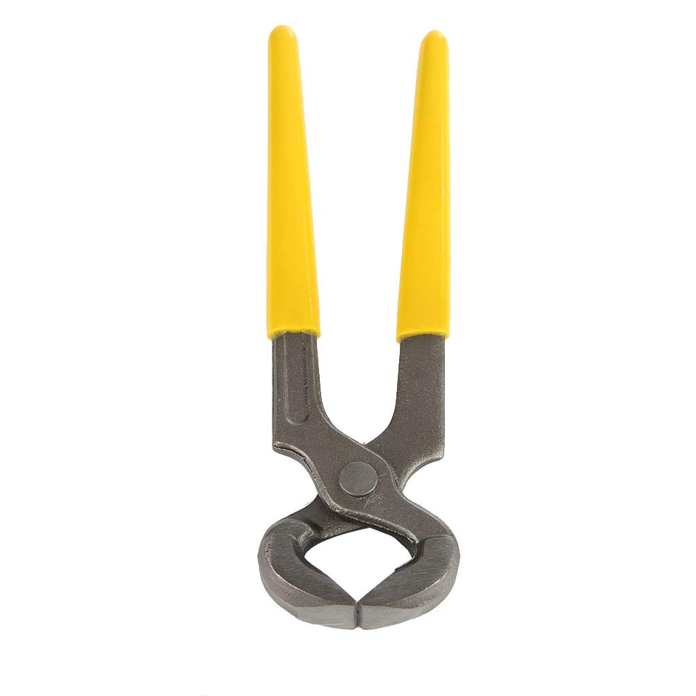 7 Inch Ear Clamp Pliers - Professional Pinch Clamp Pliers for Hose Clamps, Single Ear Pincer Crimper Tool for Securing Pipe Hoses - Perfect for Automotive, Plumbing, and HVAC Repairs