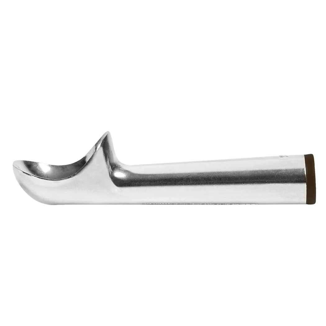 Premium Browne 2 Oz Stainless Steel Ice Cream Scoop with Comfort Grip - Perfect for Home Kitchens, Ice Cream Shops & Dessert Serving