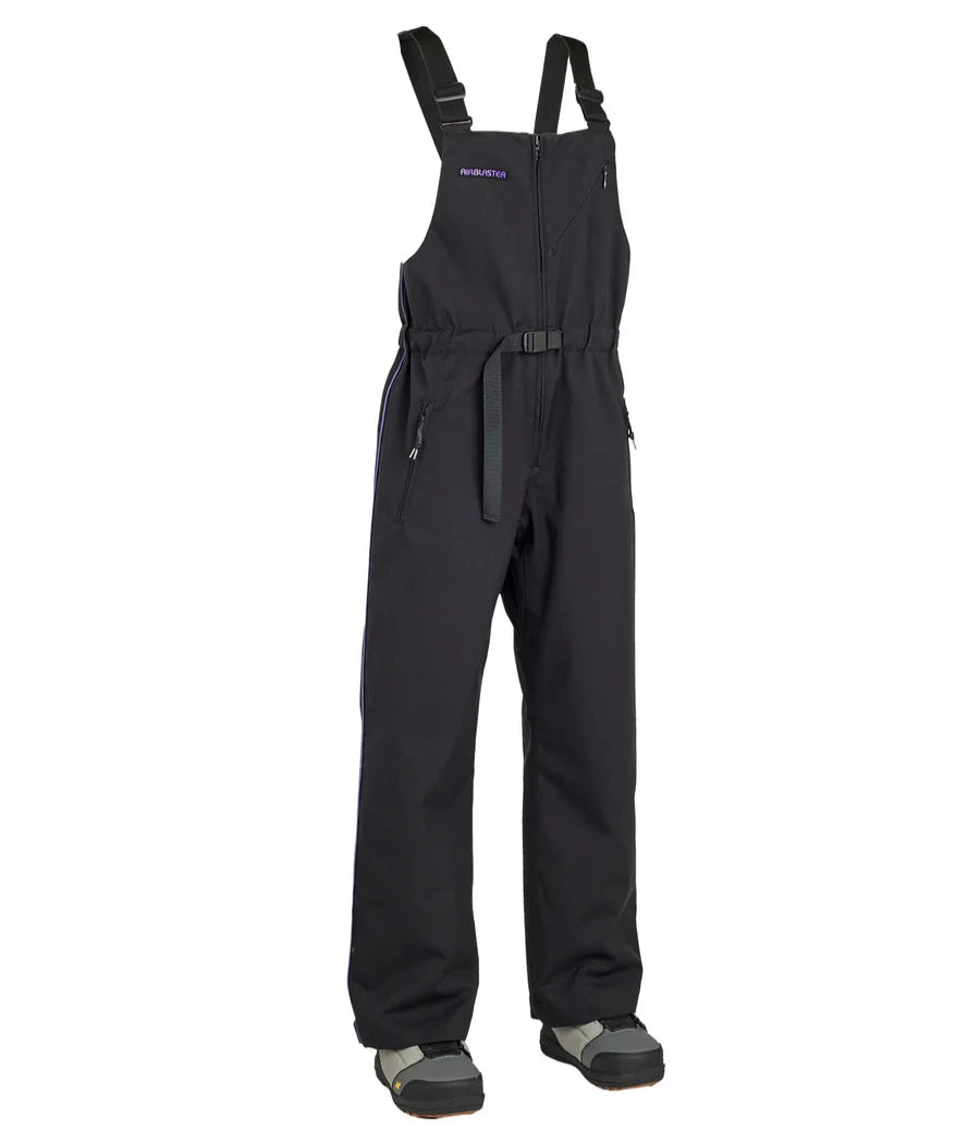 Airblaster Women's Every Body Insulated Bib Snow Pants 2025 - Waterproof Winter Ski Bib Overalls for Snowboarding & Cold Weather Activities