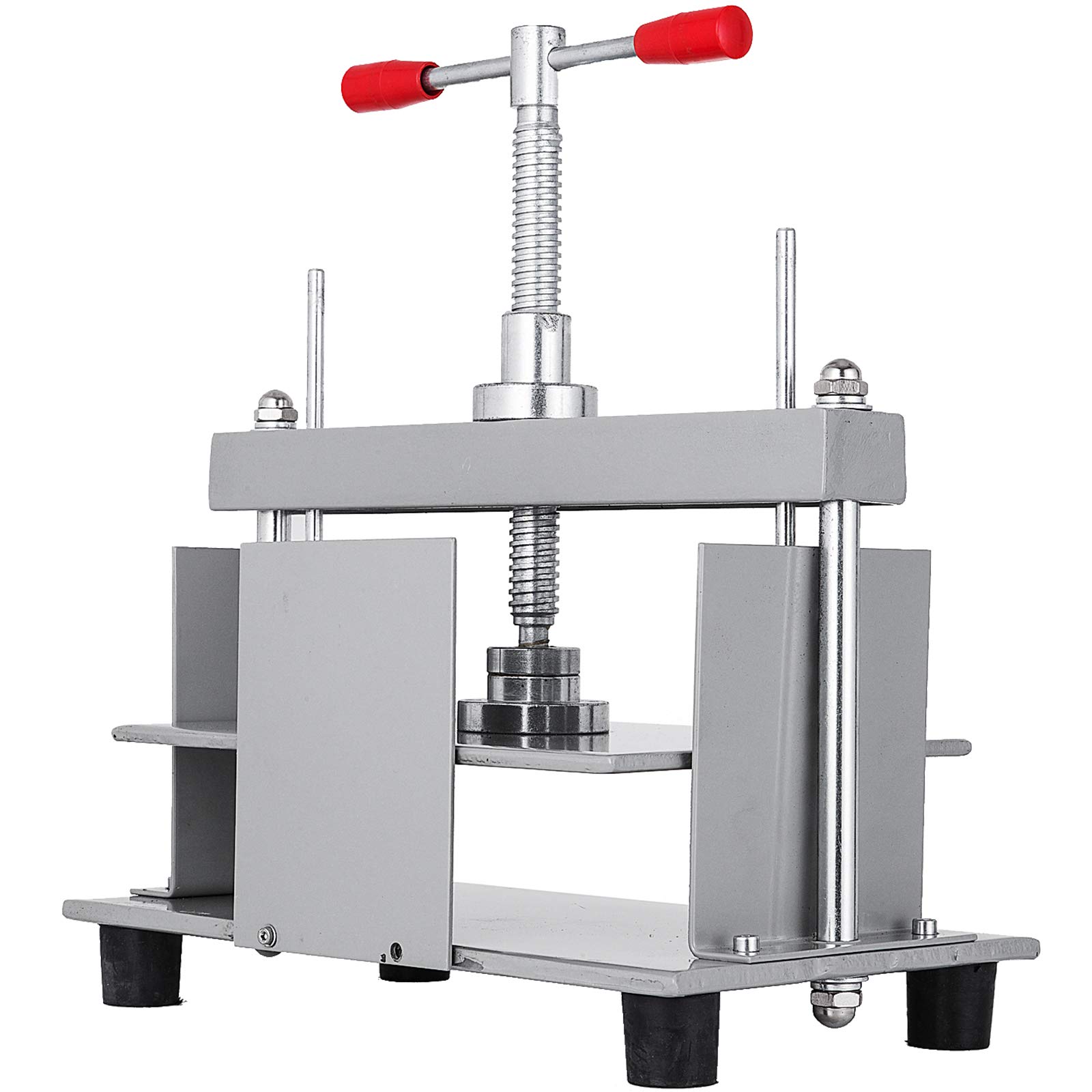 VEVOR 12x8.6 Inch Manual Paper Press Machine for A4 Paper, 10cm Thickness Steel Frame Bookbinding & Papermaking Press - Perfect for Bookbinding, Scrapbooking, and Art Projects