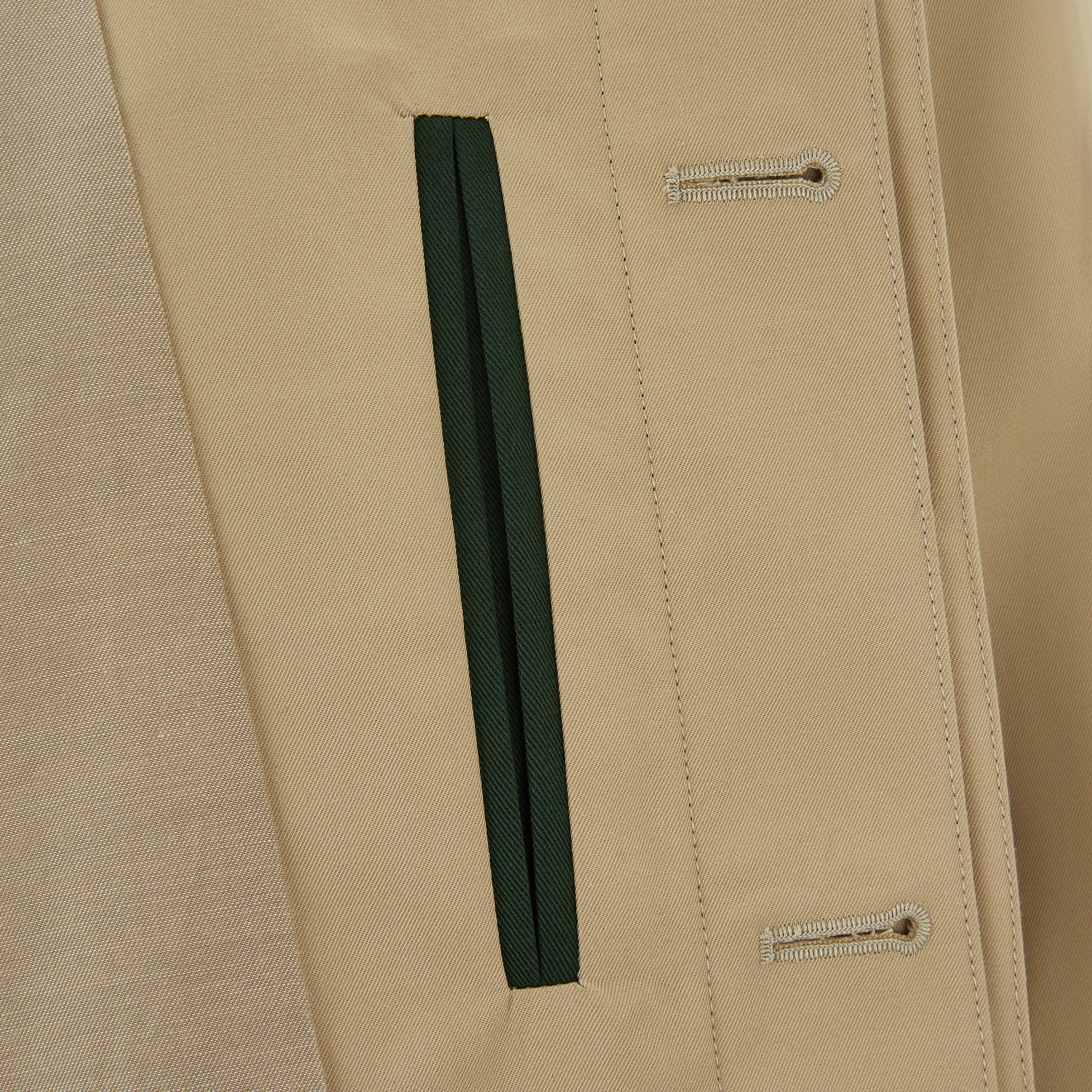 Raiden Beige Cotton Gabardine Raincoat - Waterproof Windbreaker Trench Coat for Women & Men | Perfect for Outdoor Activities, Commuting & Travel