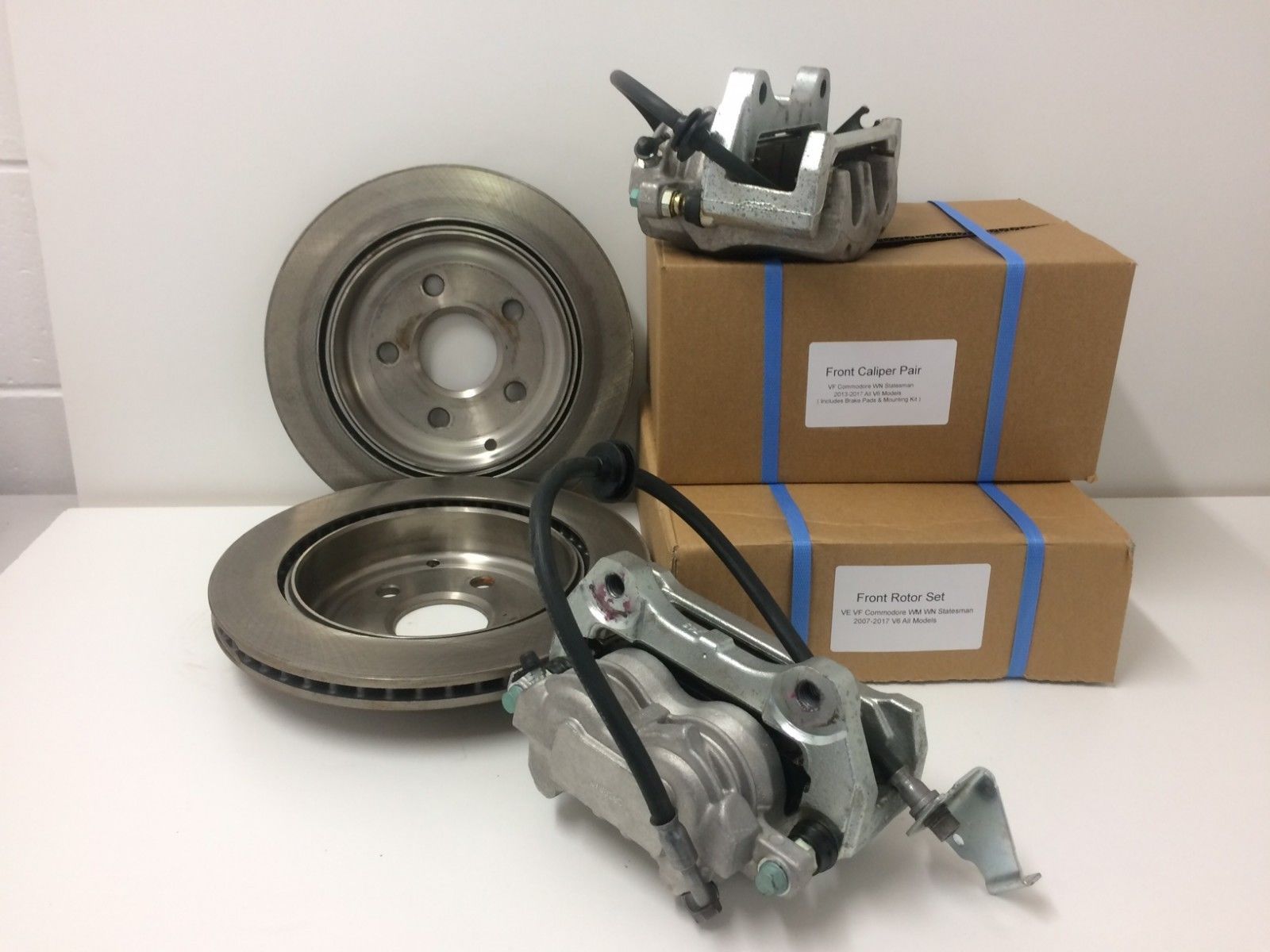 Genuine Holden Brake Caliper & Rotor Set Front for Commodore/Statesman VF WN - Perfect for Front Brake System Replacement & Performance Upgrade